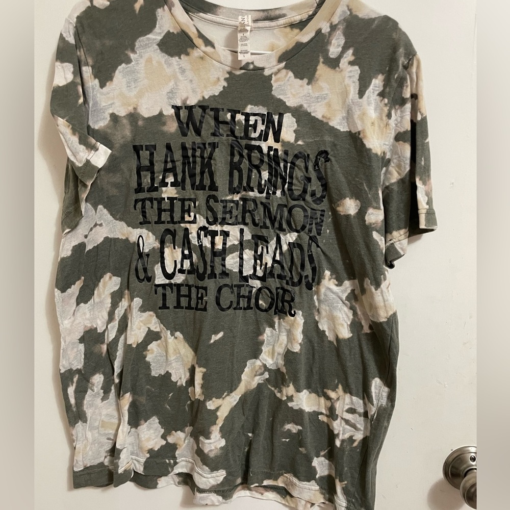 Green bleached shirt from CANVAS